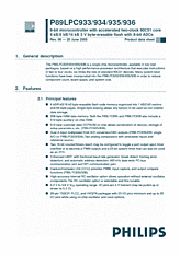 DataSheet P89LPC933 pdf